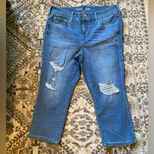 NWT Torrid Crop Jeans